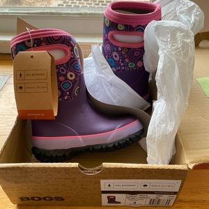 Bogs toddler girls winter snow boots size 9